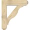 Ekena Millwork Funston Craftsman Rough Sawn Bracket w/ Offset Brace, Douglas Fir, 8"W x 32"D x 36"H BKT0806X32X36FST04RDF - alternate 4